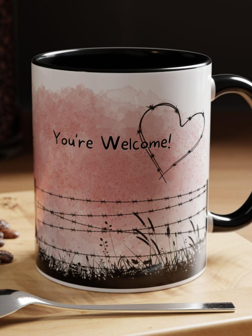 Never Sit NAKED! - Cowboy Wisdom Ceramic Mug, Equestrian Fun, Horse Lover Gift